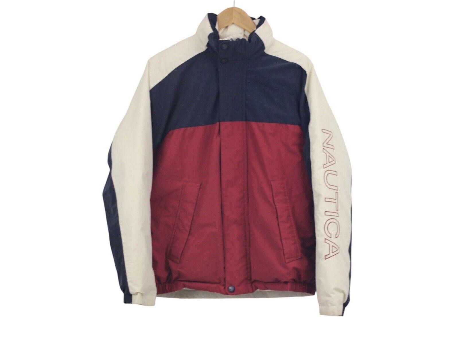 Nautica Vintage Vintage Nautica Reversible Sailing Puffer Jacket M Size US M / EU 48-50 / 2 - 1 Thumbnail