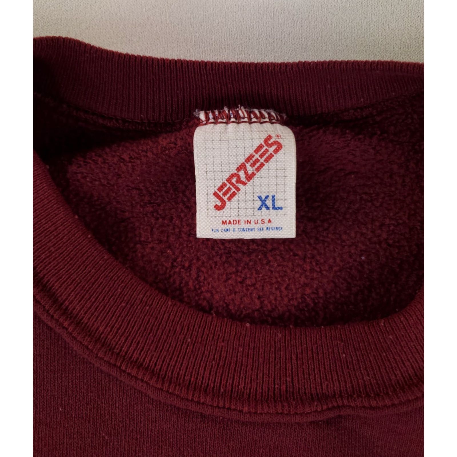 Jerzees VINTAGE Jerzees Sweatshirt Purple Long Sleeve XL Mens Size US XL / EU 56 / 4 - 7 Thumbnail