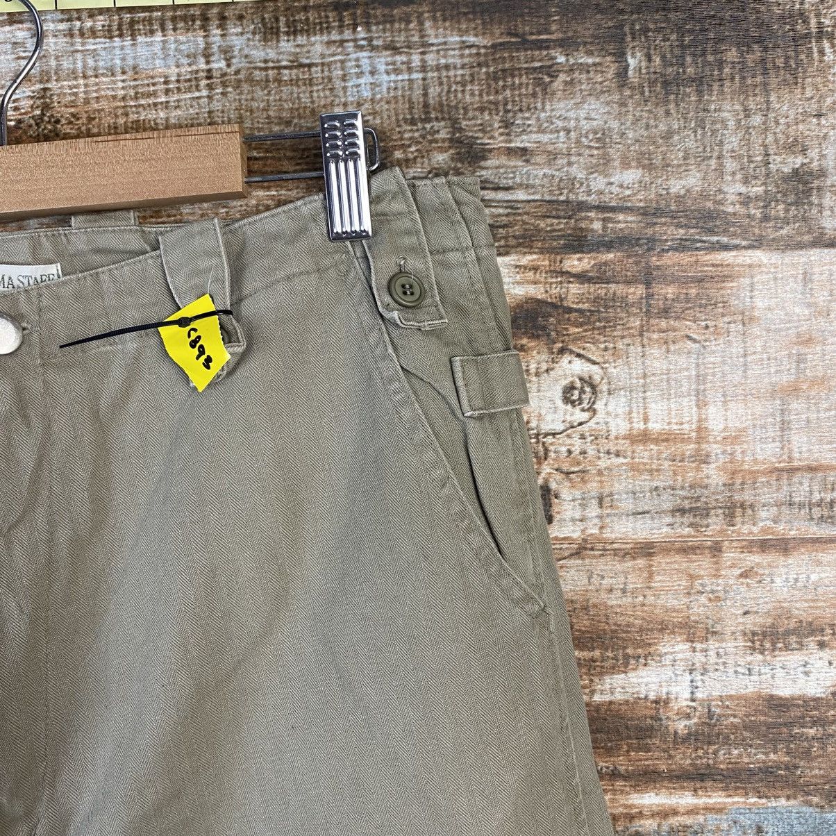 Japanese Brand DL Yokohama Staff Green Cargo Pants #C893 Size US 30 / EU 46 - 5 Thumbnail