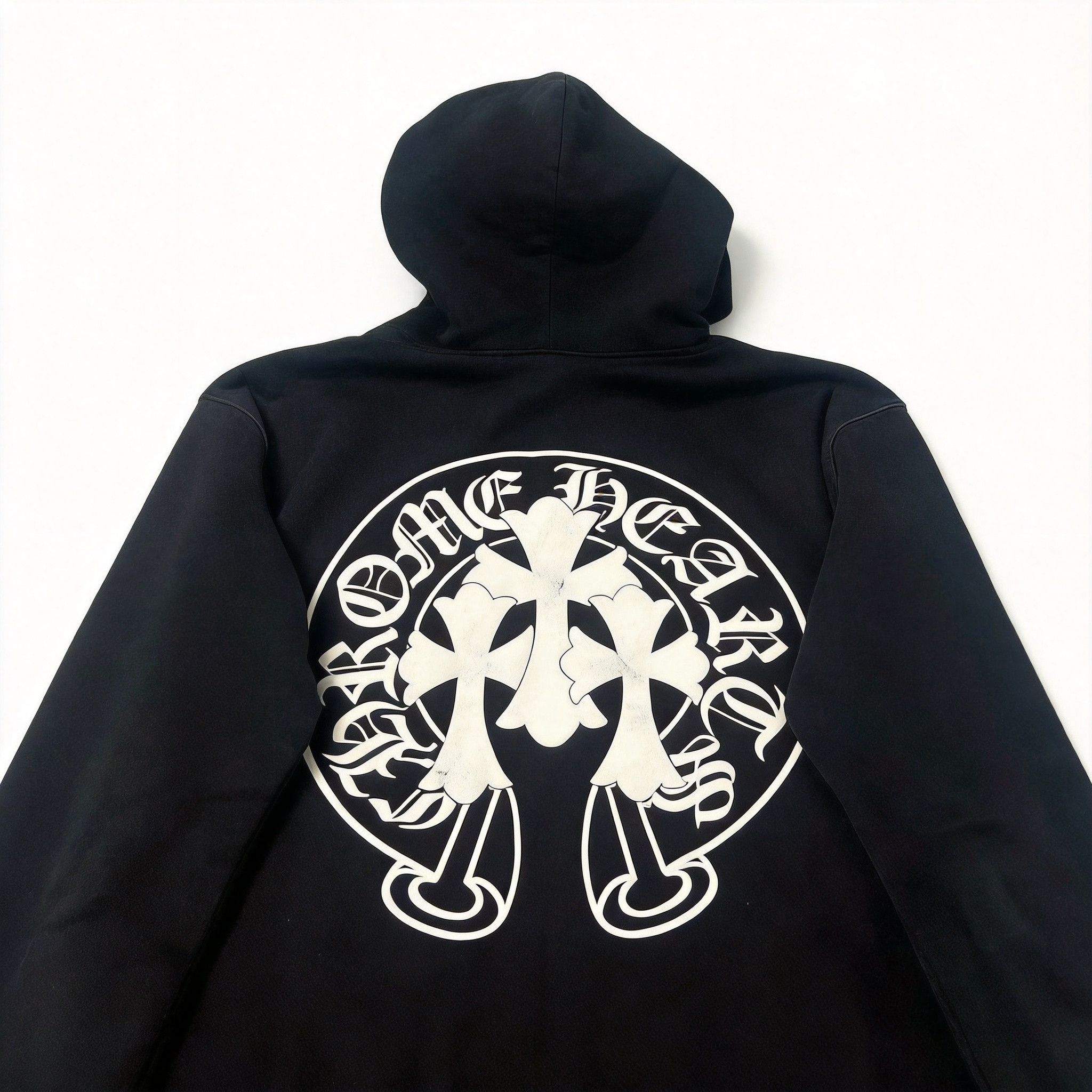 Chrome Hearts Streetwear Chrome Heart Zip Hoodie (Korea Made