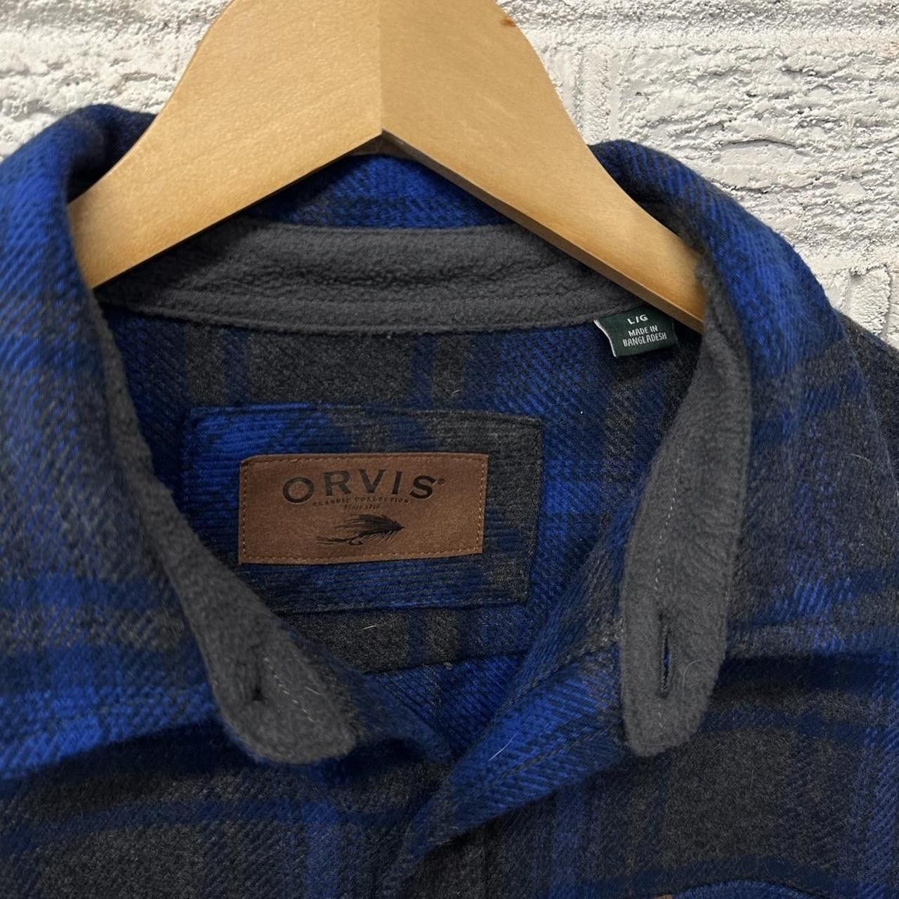 Orvis Vintage Orvis Heavyweight Flannel Button Up Large Size US L / EU 52-54 / 3 - 4 Thumbnail