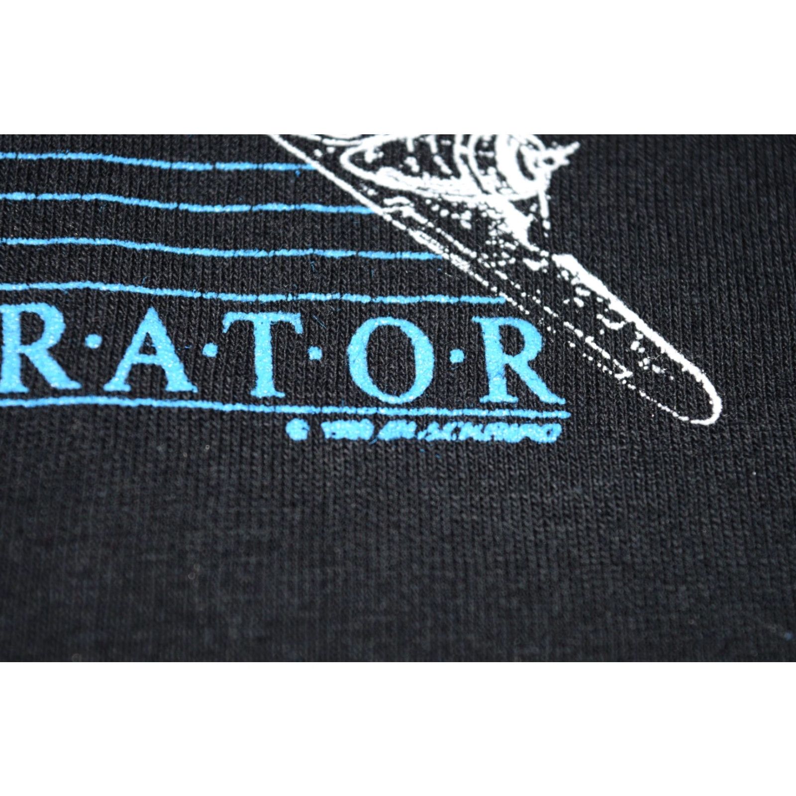 Gildan VINTAGE 90s B-24 Liberator US Military T-Shirt Men 2XL Black Cotton Bomber Flight Character Size US XXL / EU 58 / 5 - 3 Thumbnail