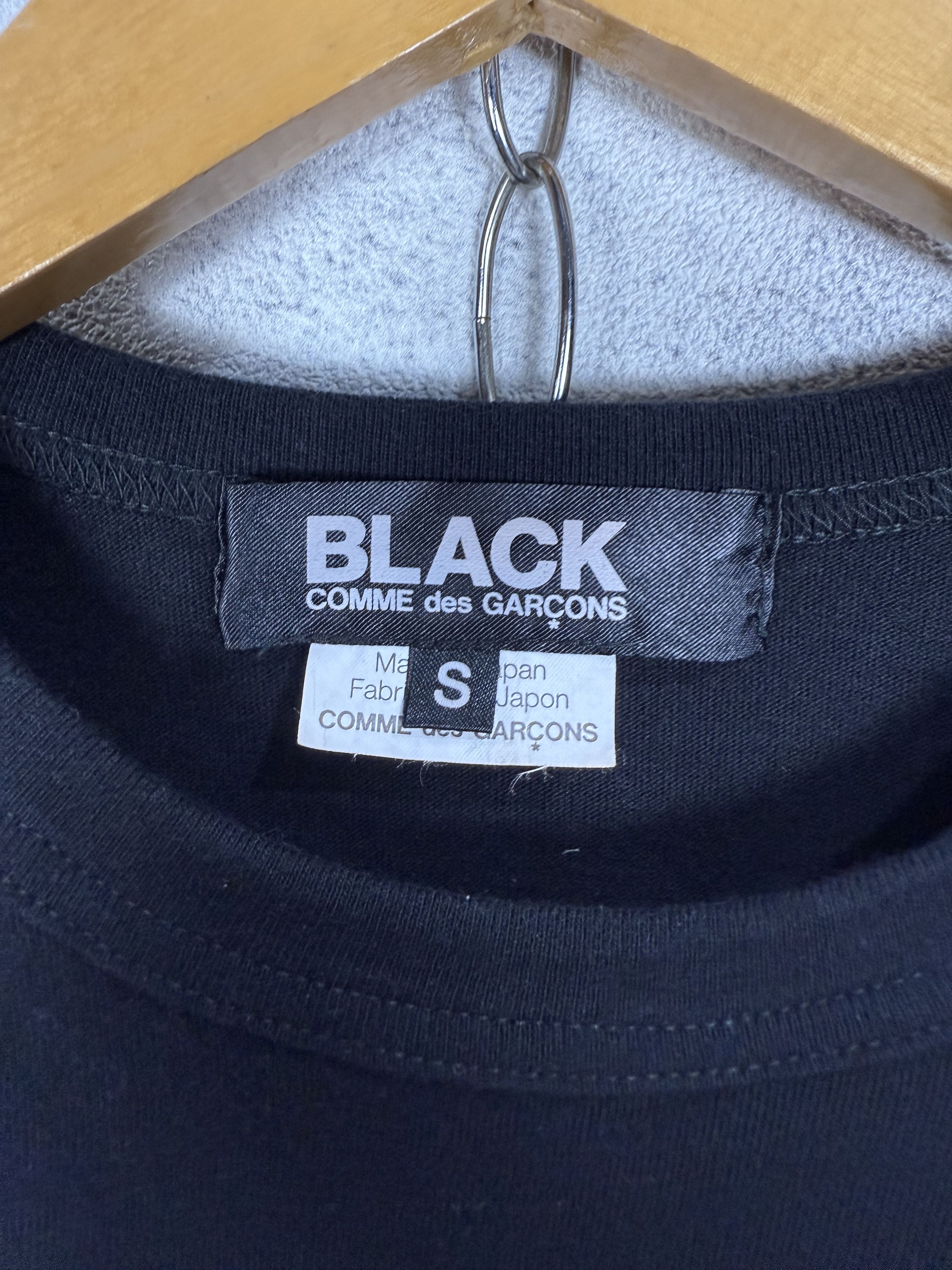 Comme des Garcons Black Comme Des Garcons CDG Tshirt Size S / US 4 / IT 40 - 4 Thumbnail