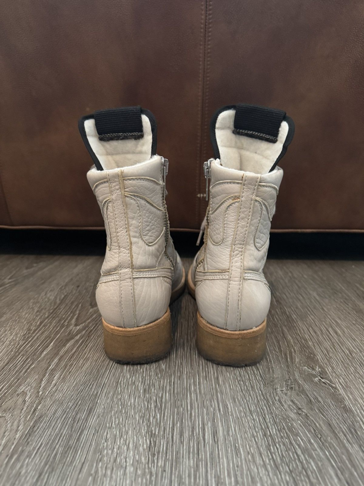 Rick Owens Rick Owens FW05 Moog Dunk Zeus Prototype Sample Wedge Boot Size US 8 / EU 41 - 5 Thumbnail