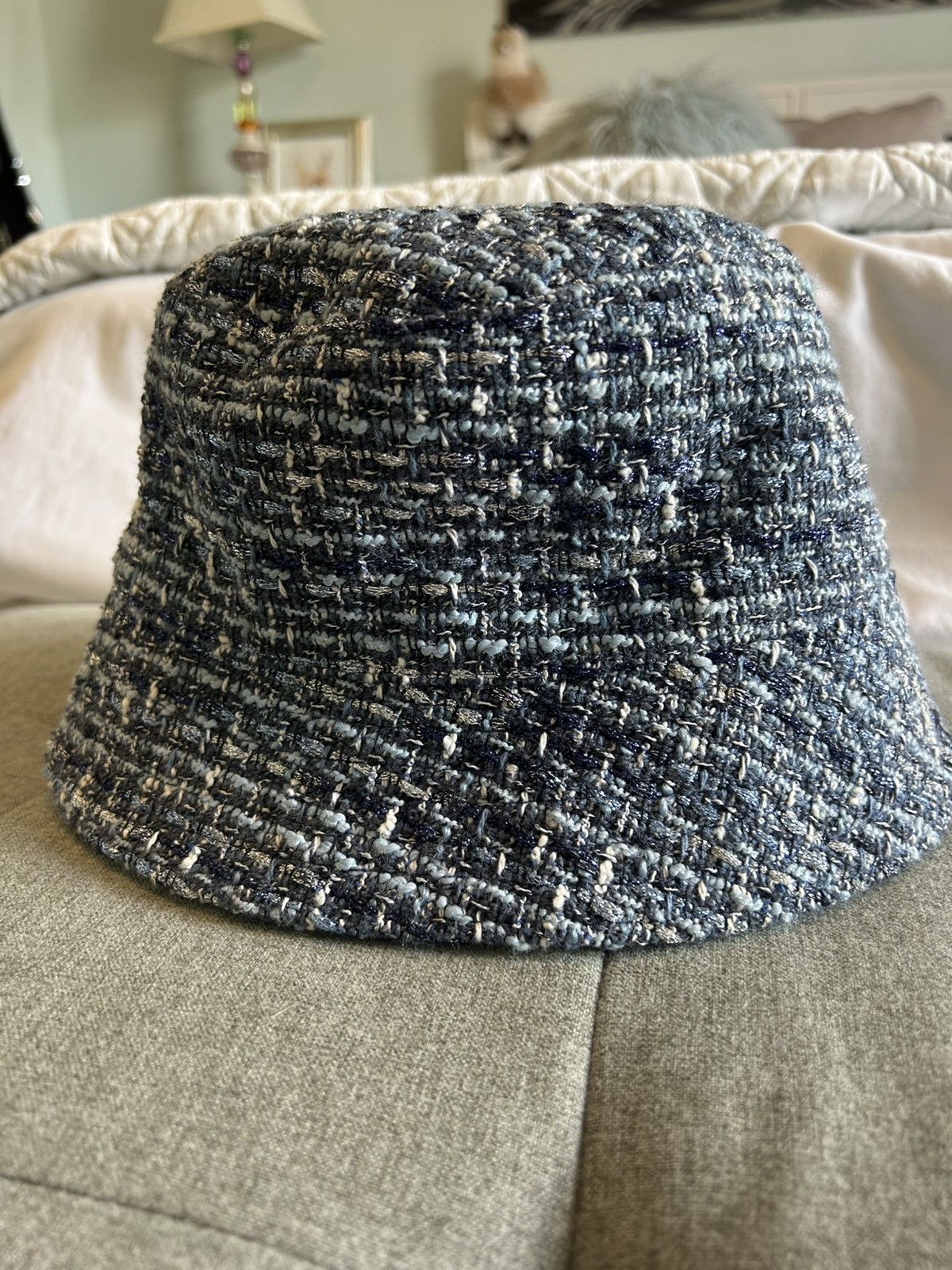 Maje MAJE tweed bucket hat Size ONE SIZE - 2 Thumbnail