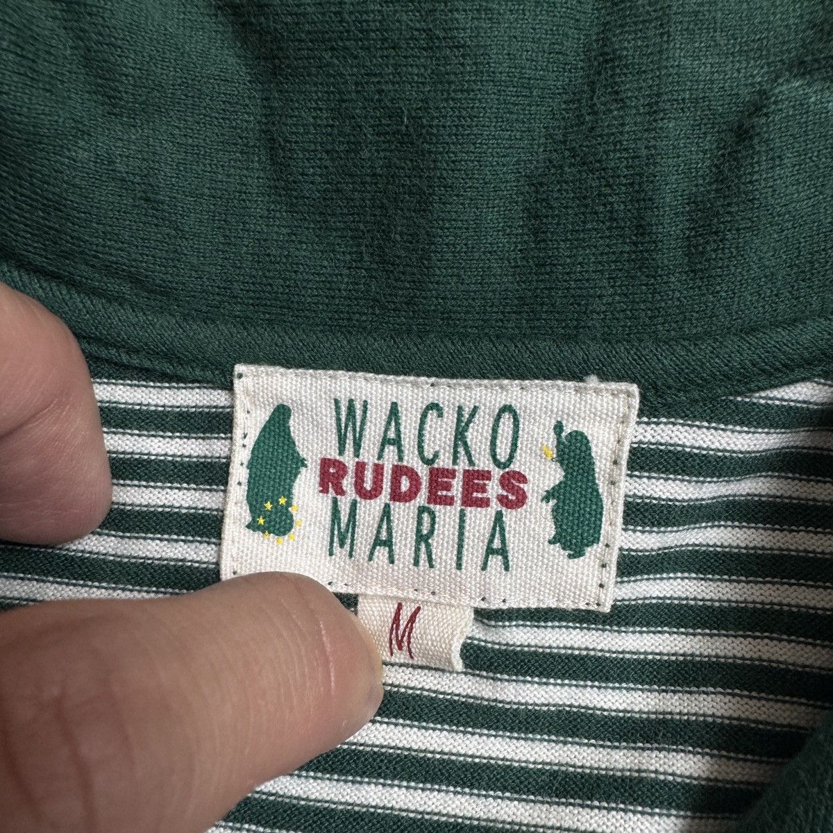 Wacko Maria Wacko Maria Rudees Maria Striped Polo tee Japanese brand Y2k Size US M / EU 48-50 / 2 - 5 Thumbnail