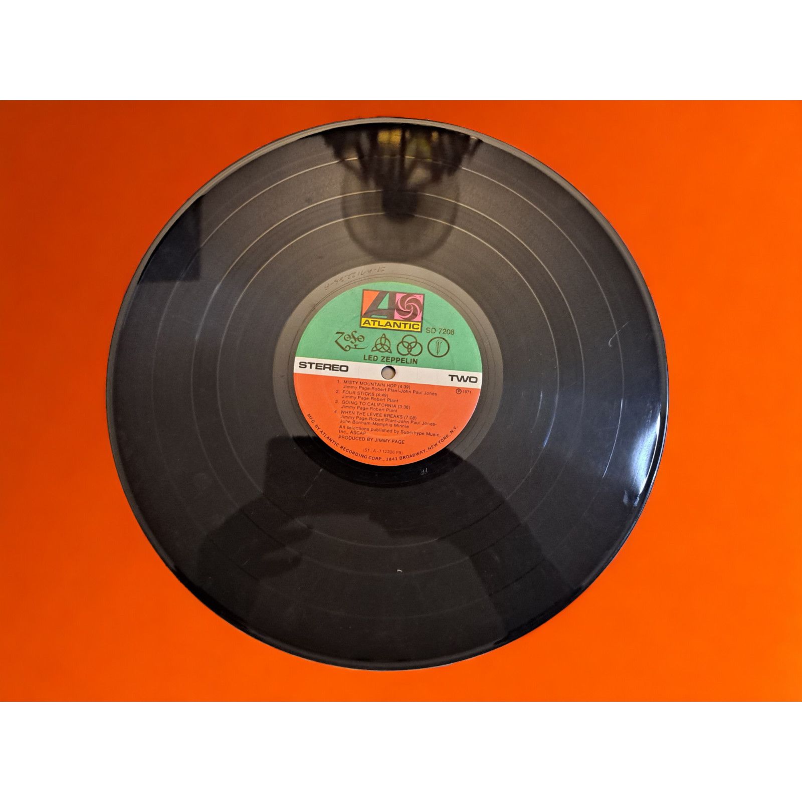 Other LED ZEPPELIN - Untitled Album-(IV)- ZOSO LP 1977 Gatefold Vi Size ONE SIZE - 7 Thumbnail