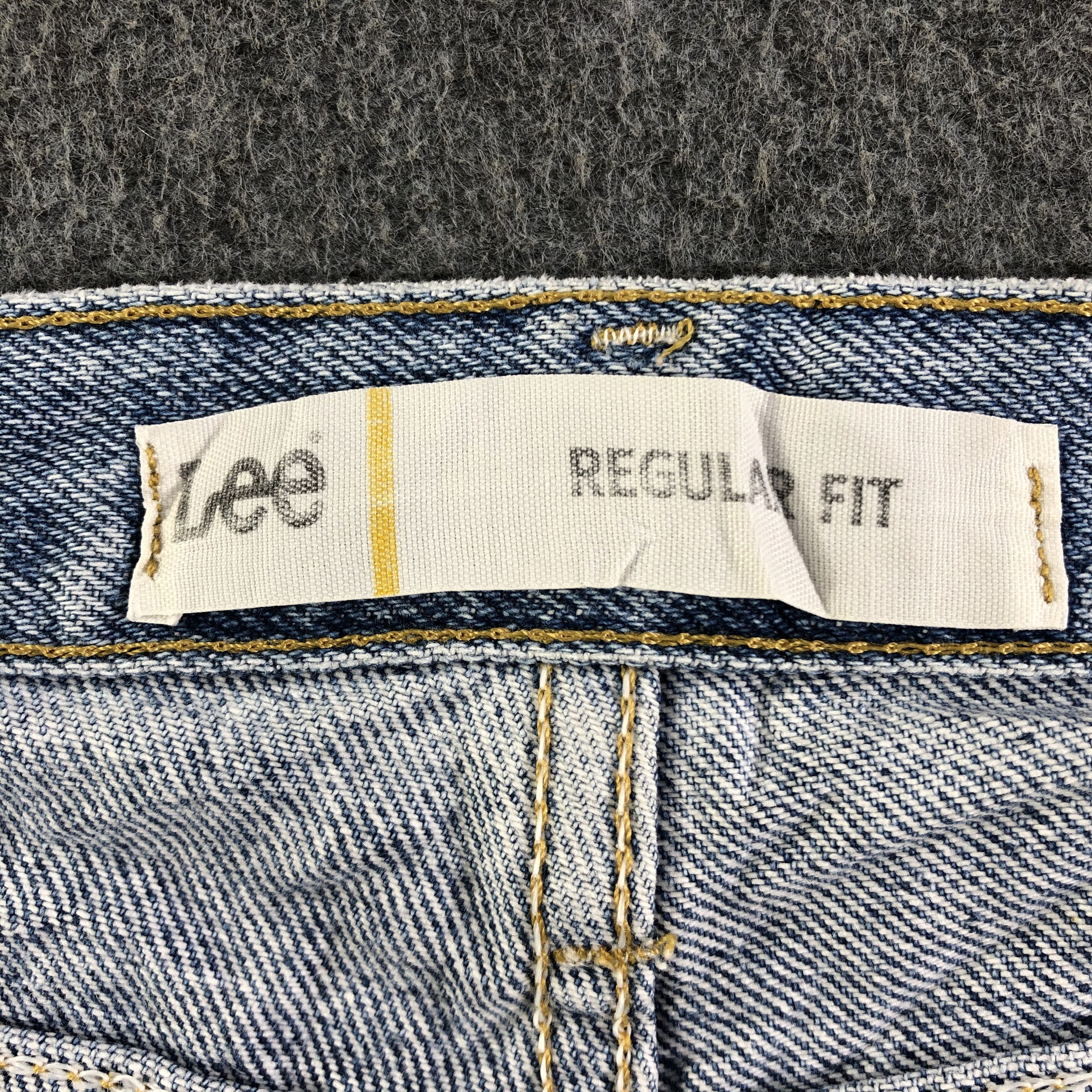 Lee Vintage Blue Wash Lee Jeans-J2889 Size US 34 / EU 50 - 11 Thumbnail