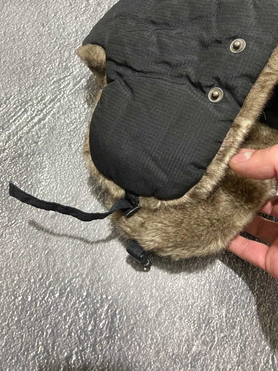 Outdoor Research Vintage Y2K Fuzzy Fur Ushanka Hat RARE BLACK Size ONE SIZE - 5 Thumbnail