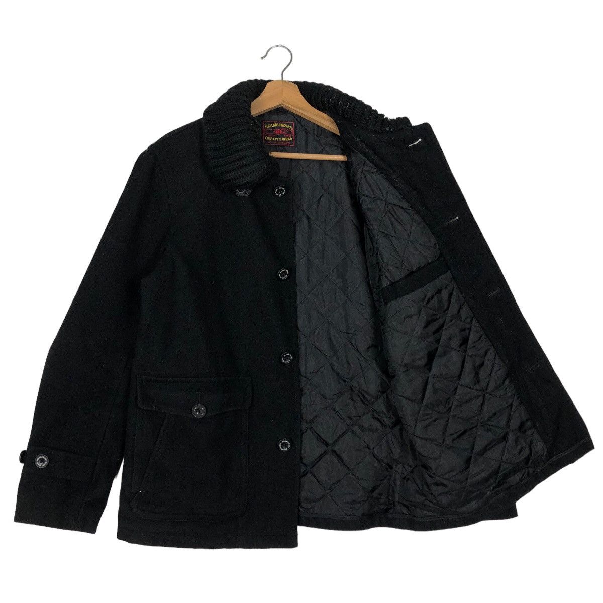 Beams Plus 🔥90’s Vintage Wool Jacket Beams Heart Japan Issey Miyake Size US L / EU 52-54 / 3 - 8 Thumbnail