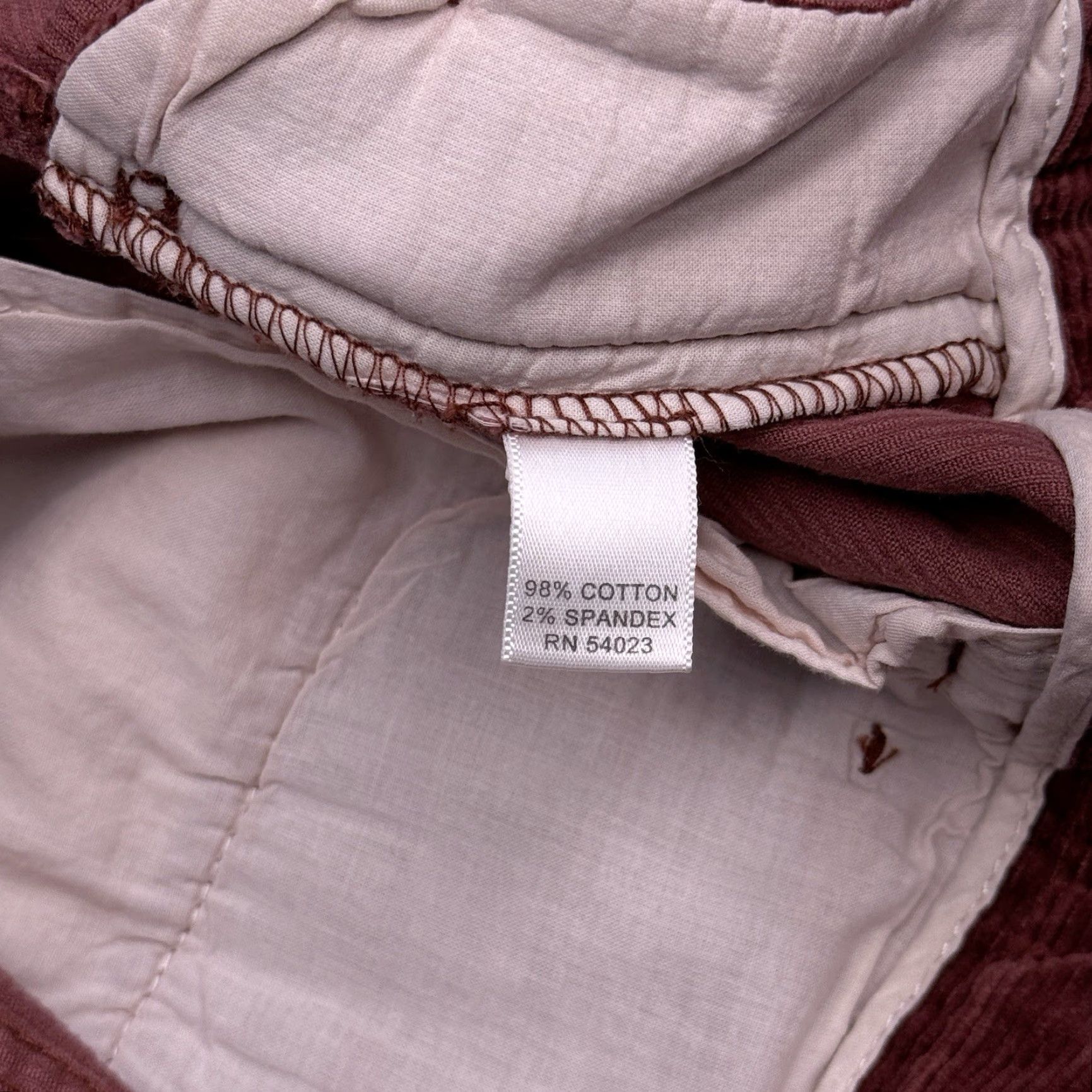 Banana Republic Banana Republic Skinny Jeans Womens 27 Low Rise Stretch Corduroy Red 5-Pocket Design Slim Regular Rise Low Vintage No N/A Size 27" / US 4 / IT 40 - 5 Thumbnail