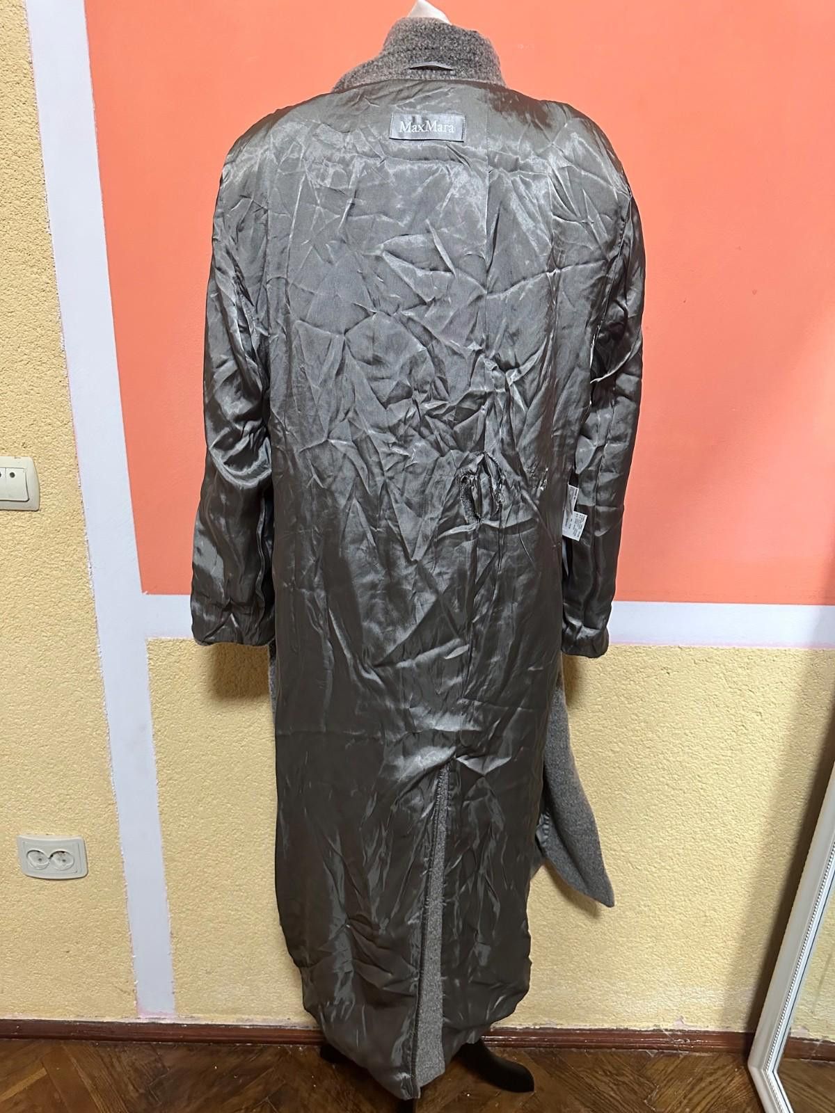 Max Mara MaxMara Coat Grey Sz It 46 Size L / US 10 / IT 46 - 7 Thumbnail