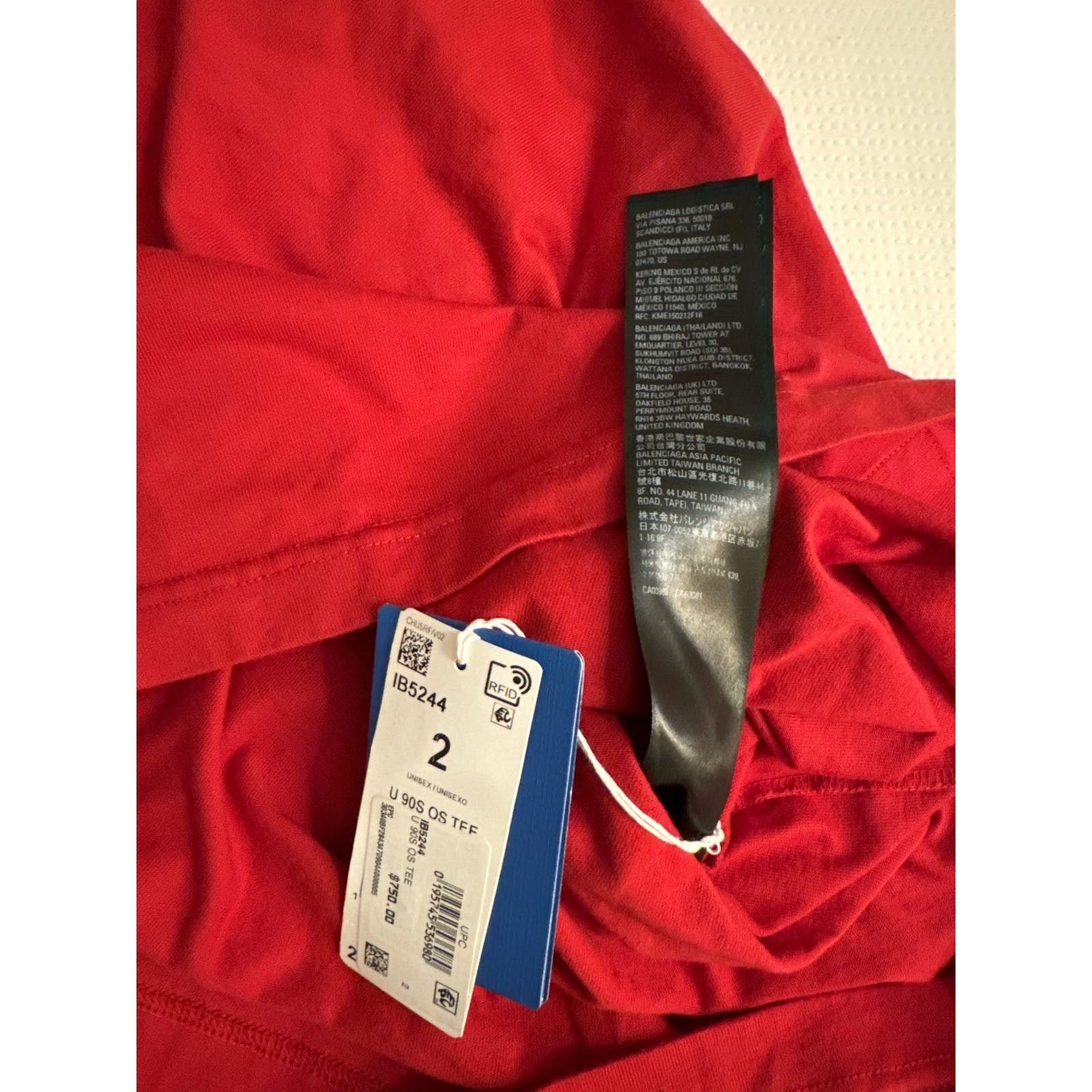 Adidas × Balenciaga Balenciaga x adidas 90s Oversized tee Size US M / EU 48-50 / 2 - 7 Thumbnail