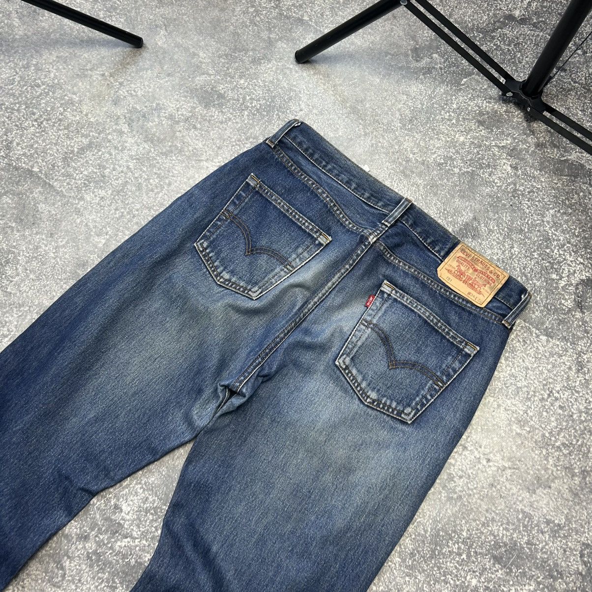 Levi's Vintage Clothing Vintage Levis 751 Baggy Blue Denim Streetwear jeans Size US 34 / EU 50 - 2 Thumbnail