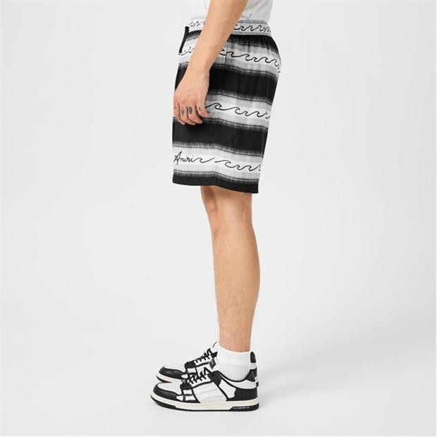 Amiri AMIRI Wave Baja Stripe Shorts Size US 34 / EU 50 - 3 Thumbnail