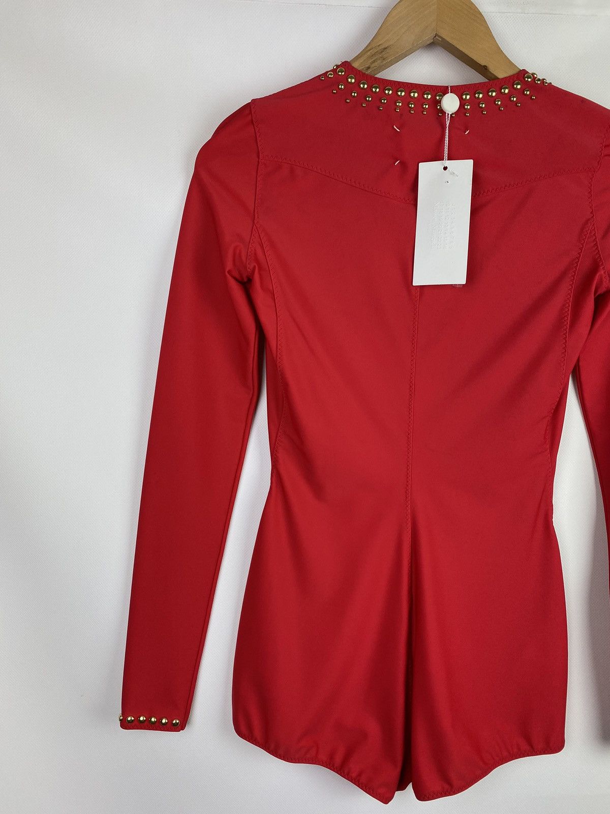 Maison Margiela BNWD Maison Margiela Runaway long sleeve bodysuit blouse Size S / US 4 / IT 40 - 13 Thumbnail