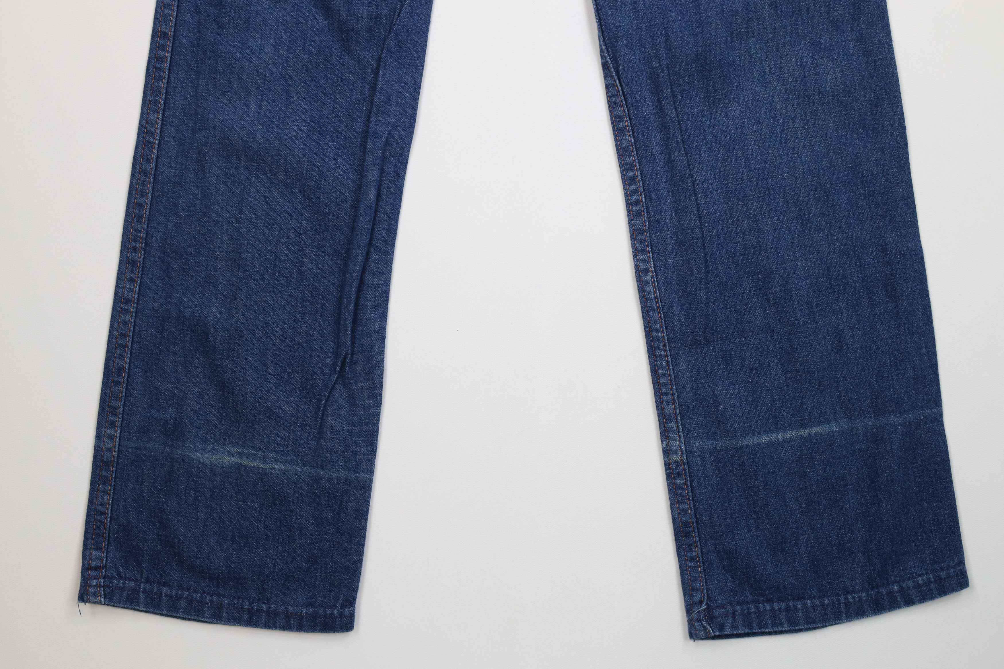 Vintage Vintage 70s Streetwear Straight Leg Denim Jeans Blue USA Size 28" / US 6 / IT 42 - 13 Thumbnail