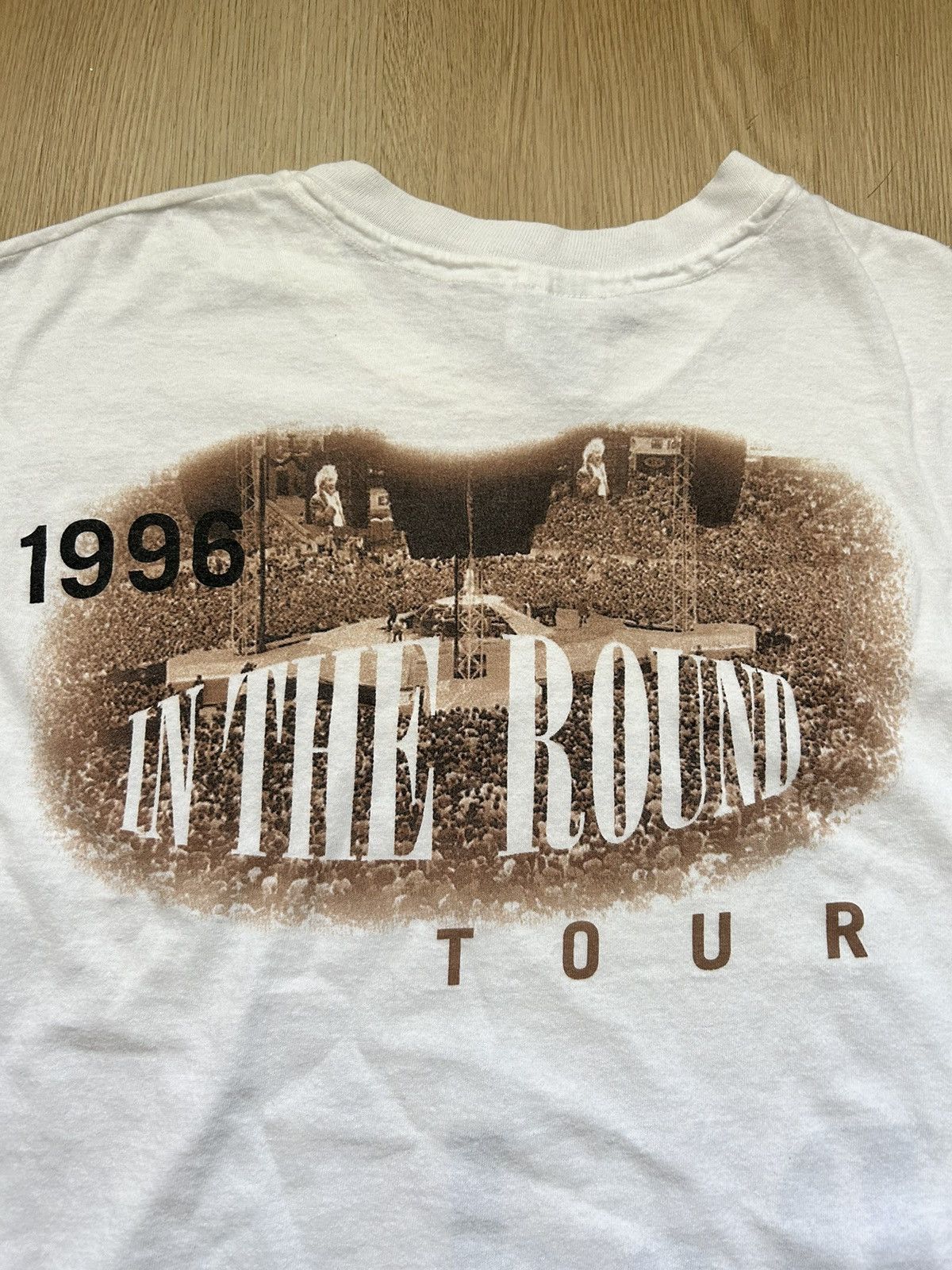 Other Vintage 90s Rod Stewart 1996 In The Round Tour Tee Size US L / EU 52-54 / 3 - 5 Thumbnail