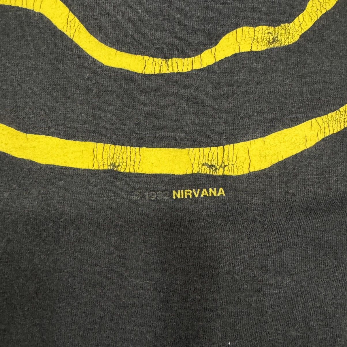 Nirvana Nirvana Smiley Shirt 1992 Size US XL / EU 56 / 4 - 4 Thumbnail