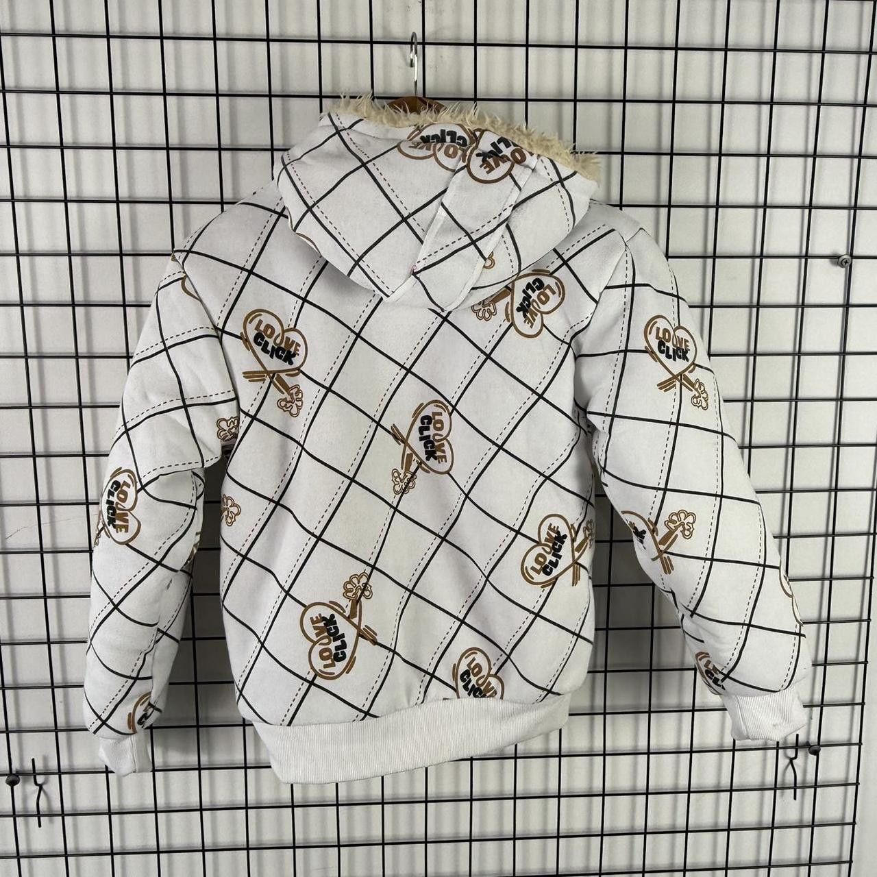 Vintage Vintage y2k Faux Fur Jacket Zip Up Hoodie Sherpa Size XS / US 0-2 / IT 36-38 - 3 Thumbnail