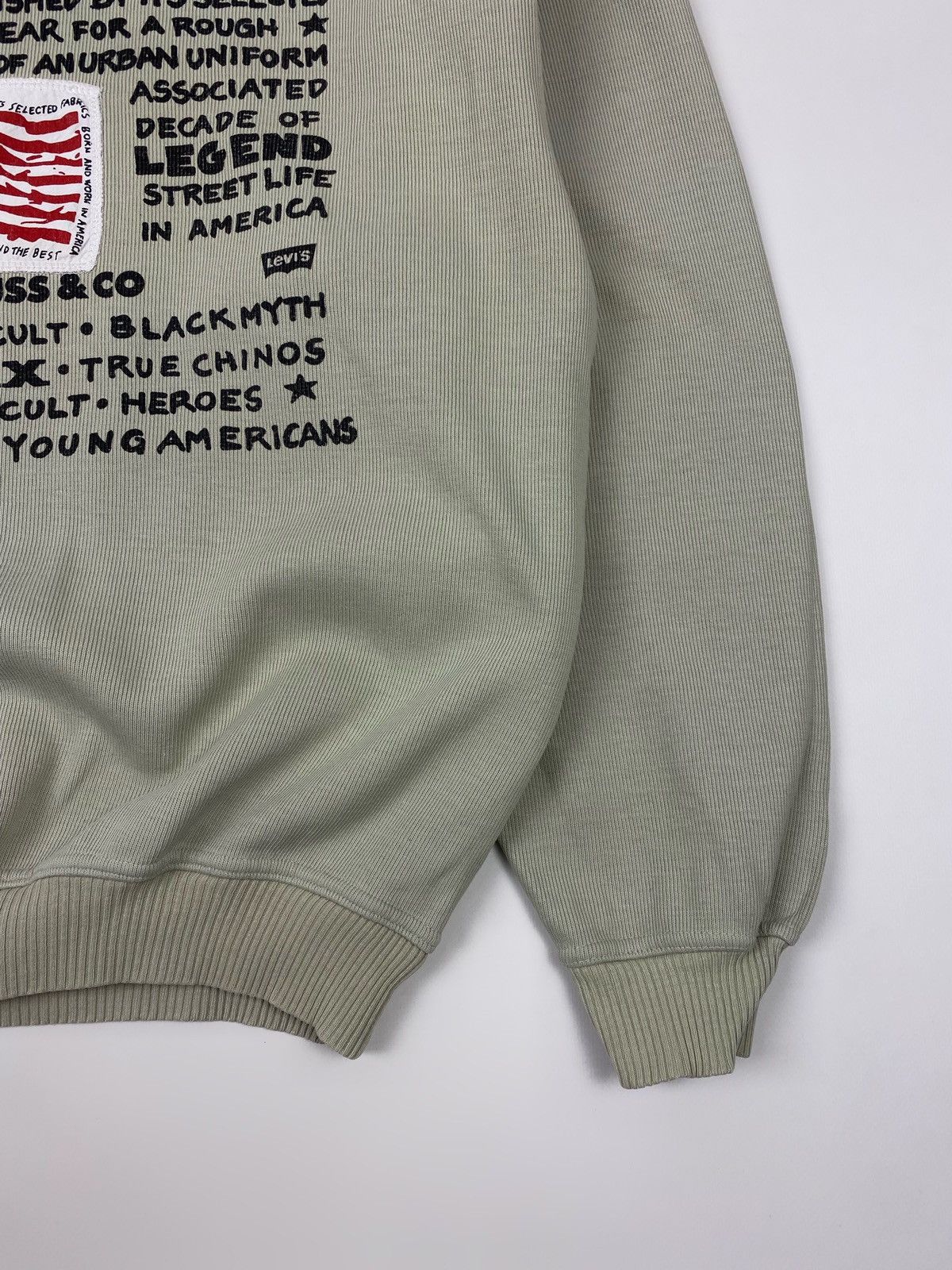 Levi's × Levi's Vintage Clothing × Vintage 1990’s Vintage Levi’s Boxy Sweatshirt Size US M / EU 48-50 / 2 - 2 Thumbnail