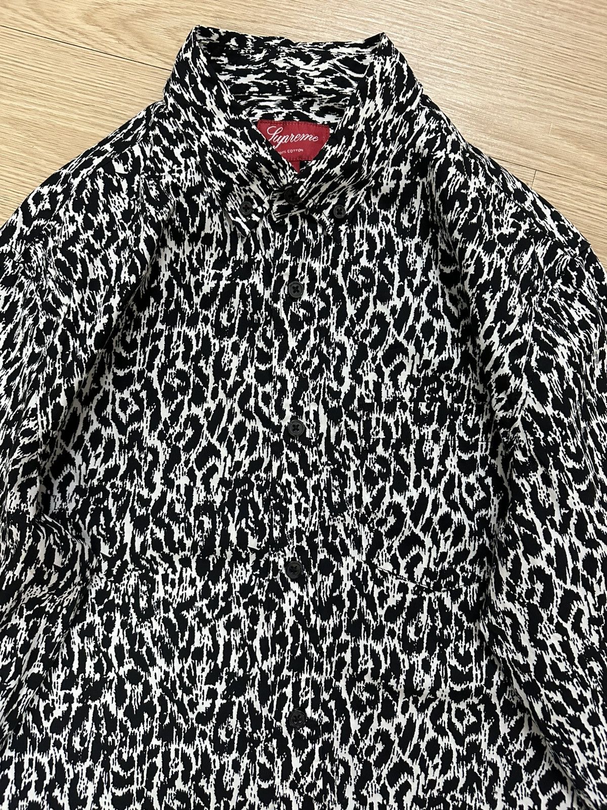 Supreme Rare And Beautiful Supreme SS13 Leopard Shirt Size US M / EU 48-50 / 2 - 3 Thumbnail
