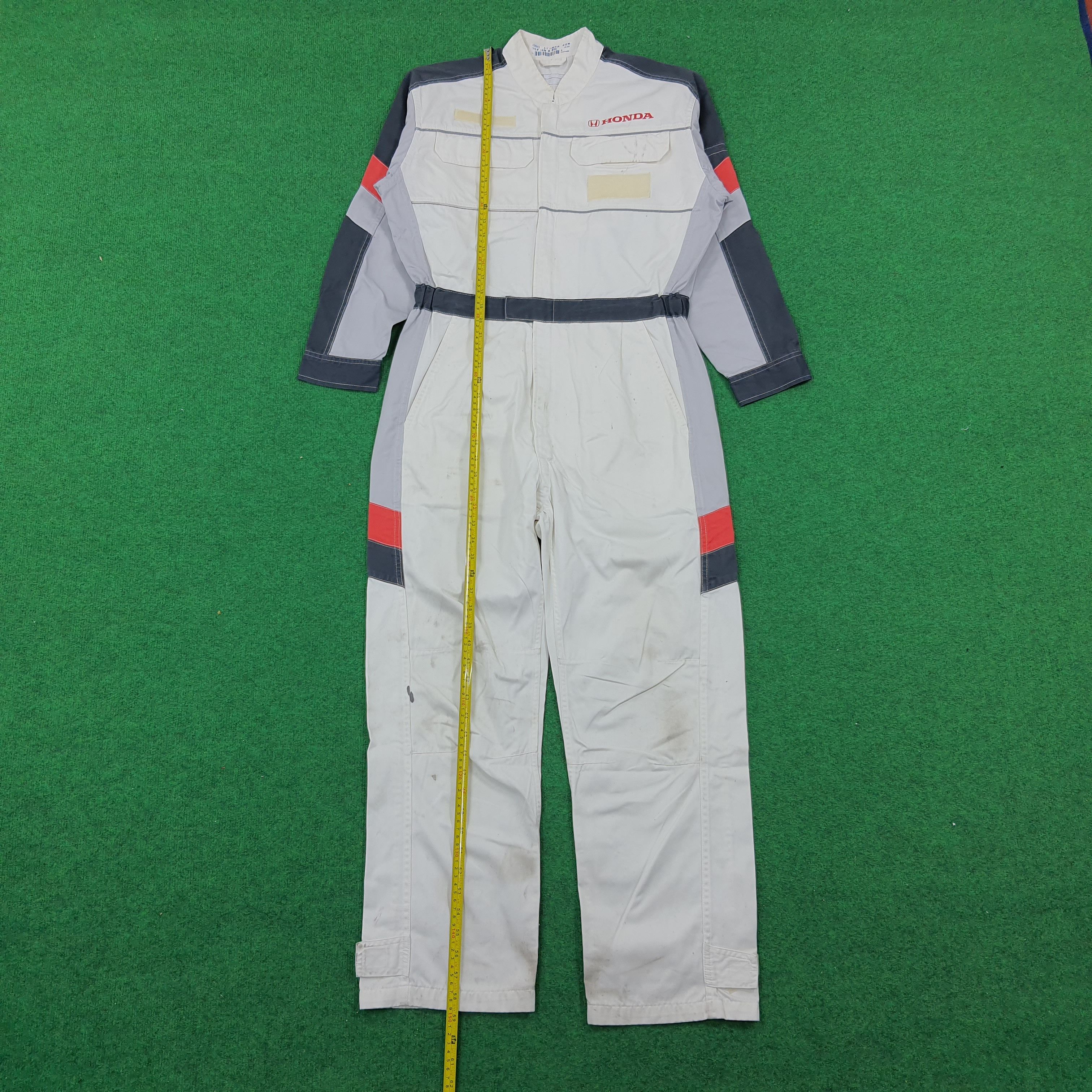 Honda × Japanese Brand Vintage HONDA Racing Japan Motorsports Brand Coverall Size US M / EU 48-50 / 2 - 4 Thumbnail