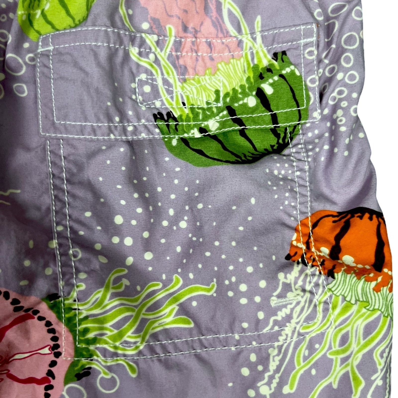 Vilebrequin Jellyfish Light Purple Swim Trunks XL $350Retail