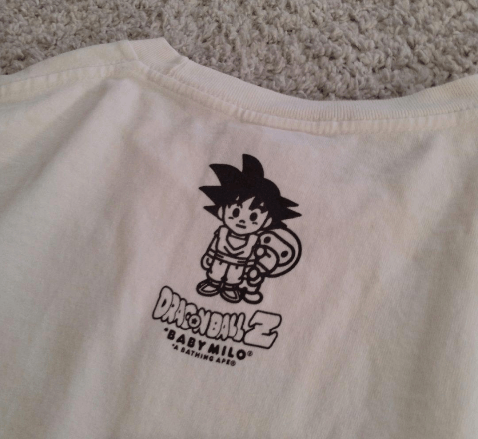 Bape Ape x Dragon Ball Z collaboration first model T-shirt Size US M / EU 48-50 / 2 - 6 Thumbnail