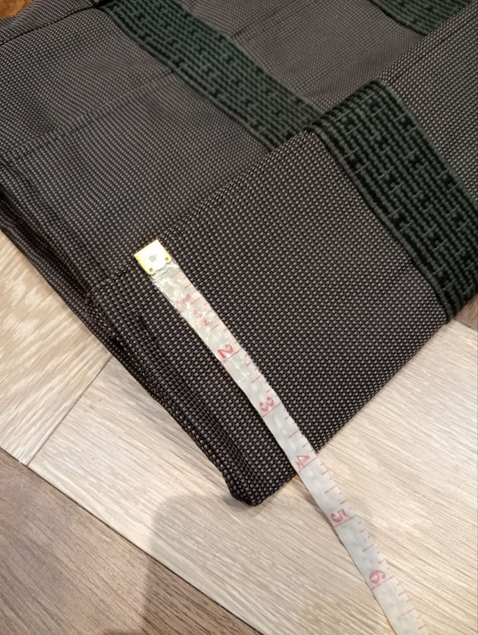 Hermes HERMES HERLINE GRAY CANVAS TOTE BAG Size ONE SIZE - 14 Thumbnail