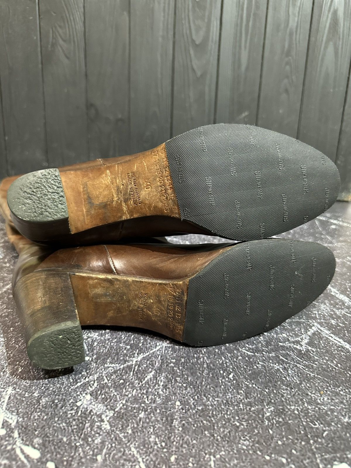Maison Margiela Maison Margiela Vintage Leather Boots Size 40 Size US 10 / IT 40 - 13 Thumbnail