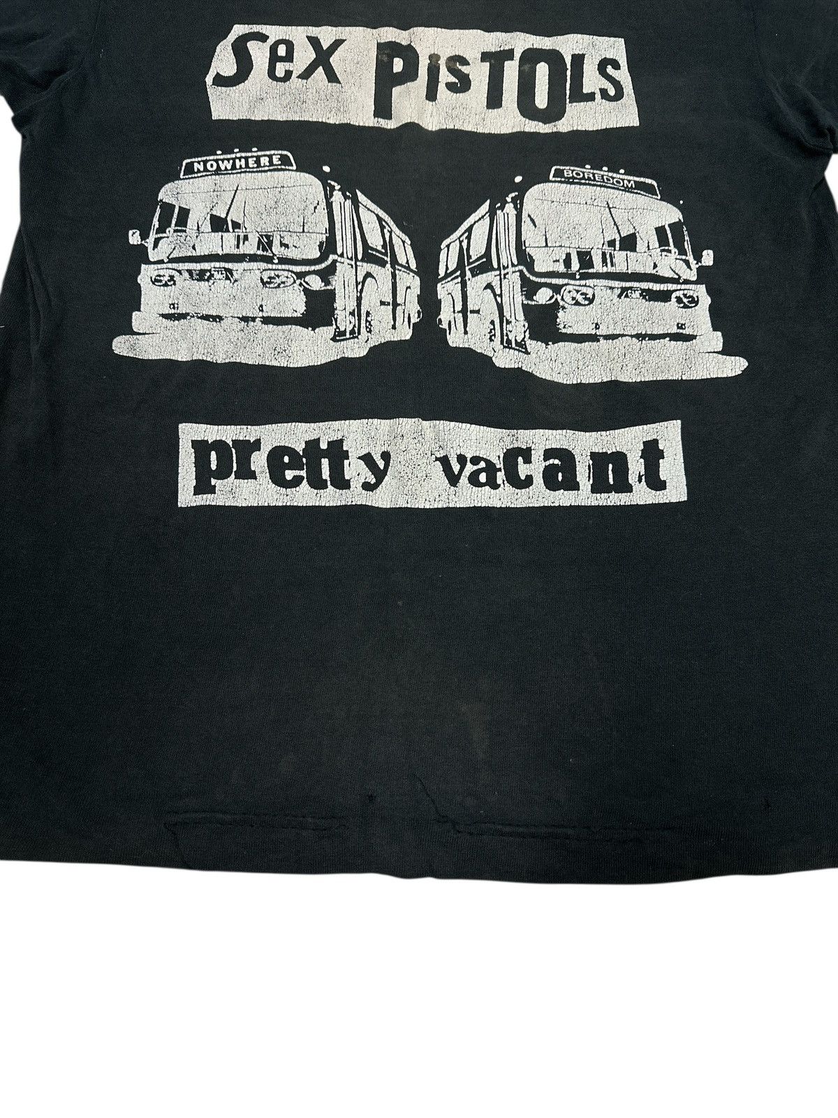 Band Tees Sun Faded Vintage Sex Pistol Pretty Vacant🎌💥 Size US M / EU 48-50 / 2 - 4 Thumbnail
