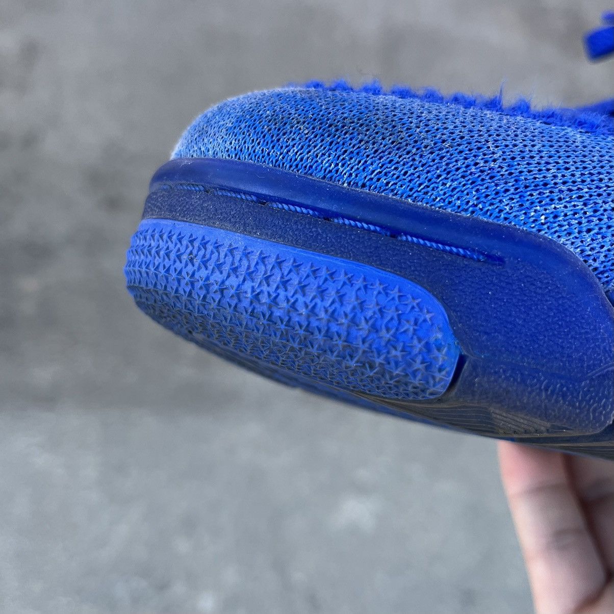 Jordan Brand × Nike 2019 Air Jordan 4 Retro Flyknit Royal Blue Sz 9.5 Size US 9.5 / EU 42-43 - 13 Thumbnail