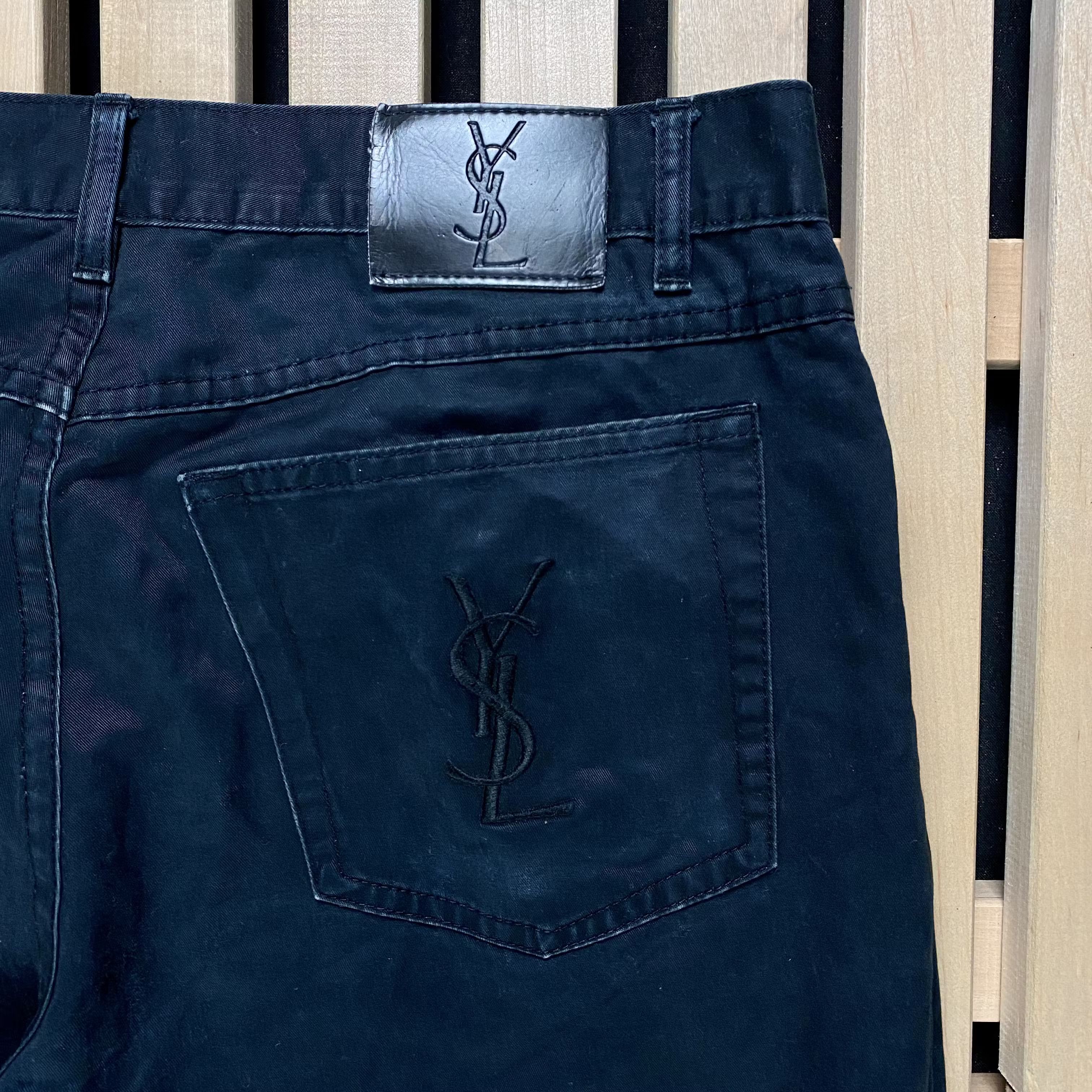 Vintage × Yves Saint Laurent Mens Pants Jeans Yves Saint Laurent Vintage YSL Size 34 Size US 34 / EU 50 - 11 Thumbnail