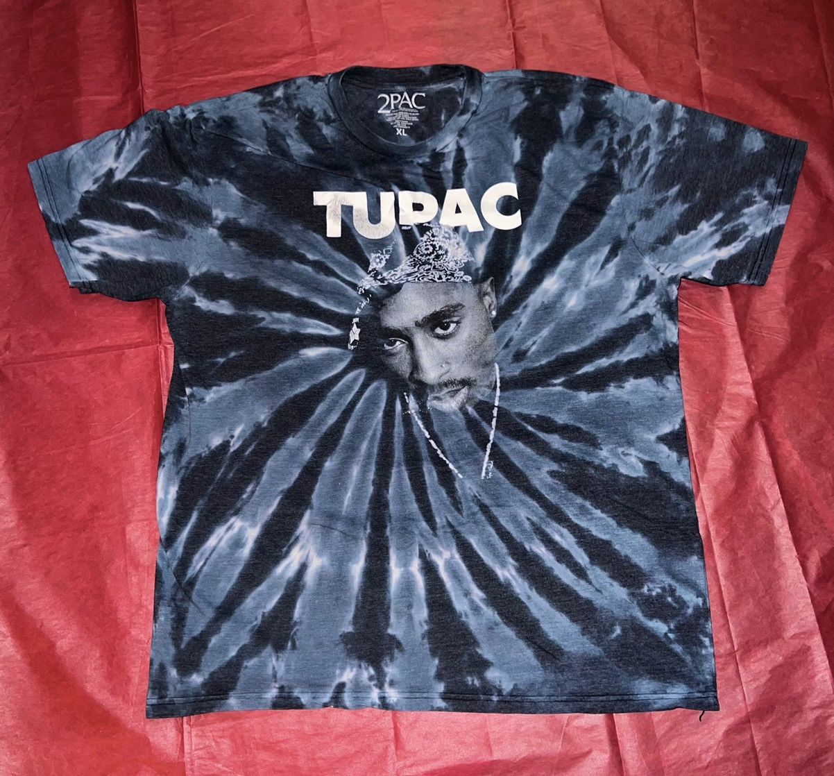 Rap Tees × Vintage 2PAC T-SHIRT Size US XL / EU 56 / 4 - 6 Thumbnail