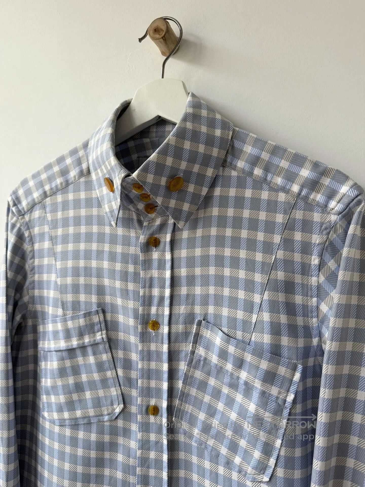 Vivienne Westwood Vivienne Westwood Three-Button Check Shirt. Size US M / EU 48-50 / 2 - 4 Thumbnail