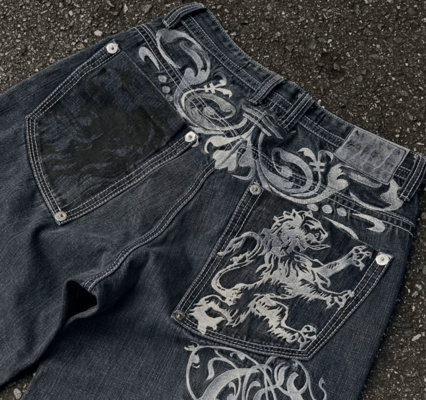 Japanese Brand Retro American Denim Shorts Hip Hop Size US 32 / EU 48 - 4 Thumbnail