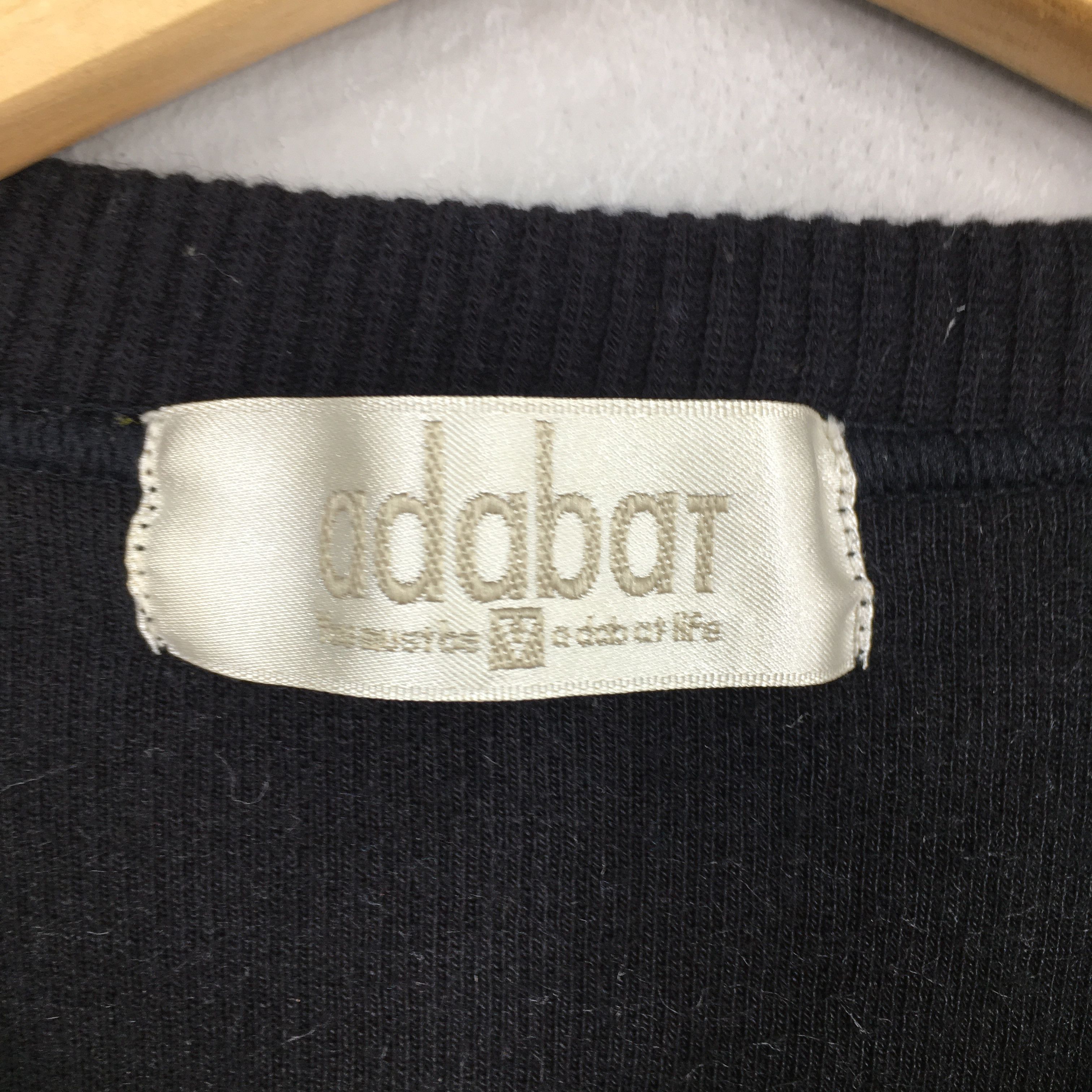Vintage Vintage Adabat Dog Black Sweatshirt Large Size US L / EU 52-54 / 3 - 4 Thumbnail
