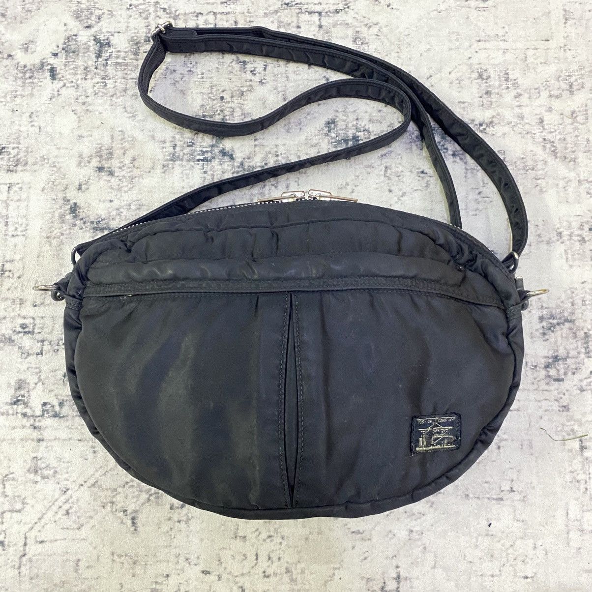 Porter PORTER Yoshida Tokyo Oval Sling Bag Black Nylon Japan Made Size ONE SIZE - 1 Thumbnail
