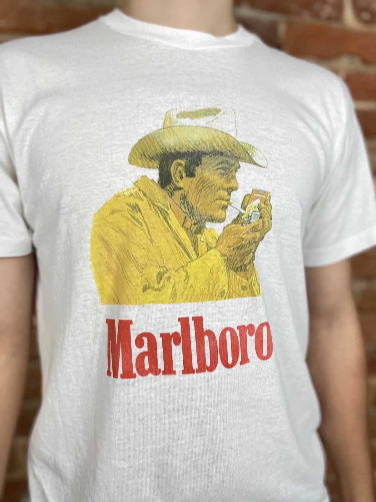 Marlboro Vintage Marlboro t-shirt Size US L / EU 52-54 / 3 - 2 Thumbnail