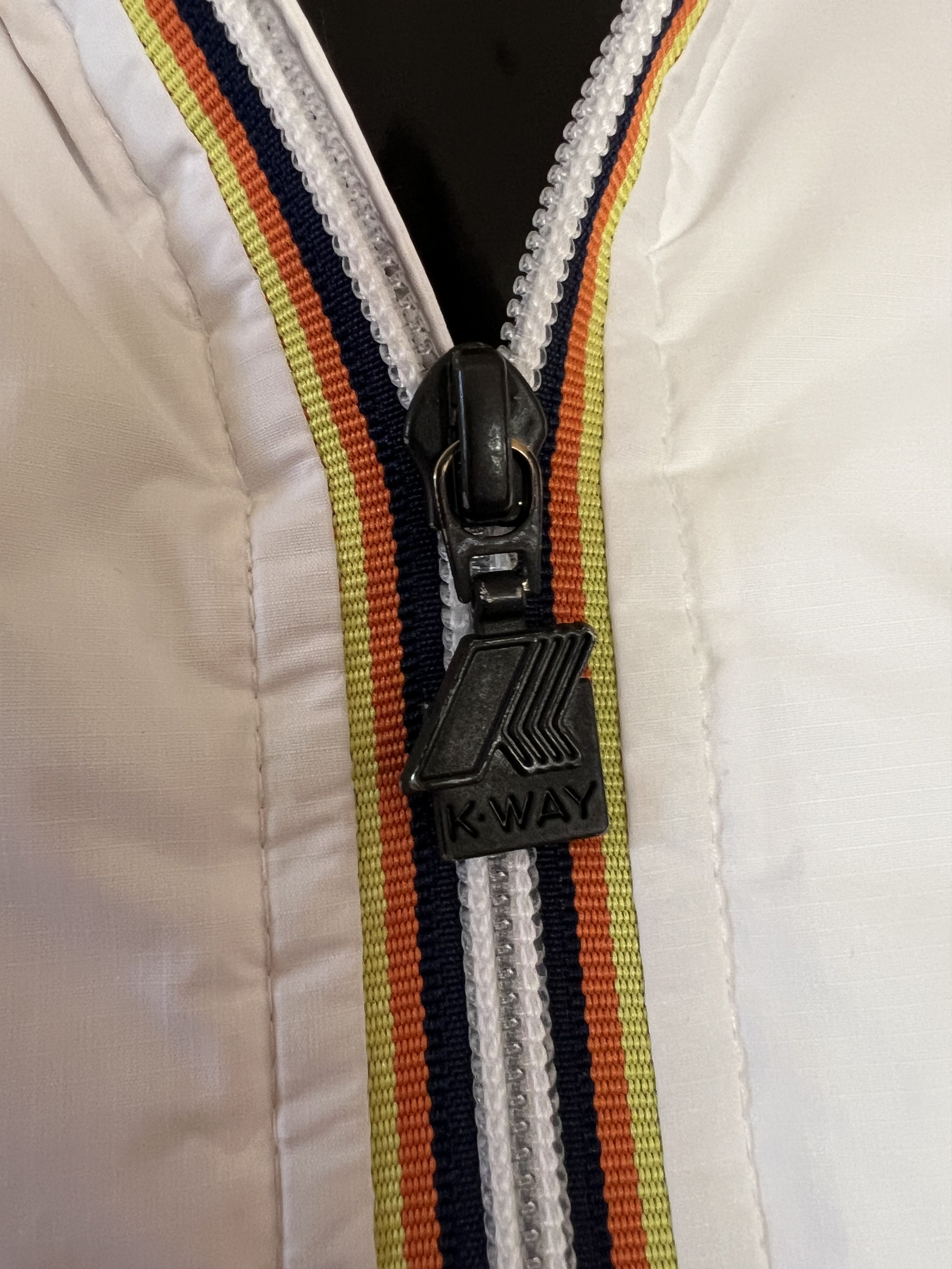 K-Way K-Way white beautiful warmed jacket Size US L / EU 52-54 / 3 - 4 Thumbnail