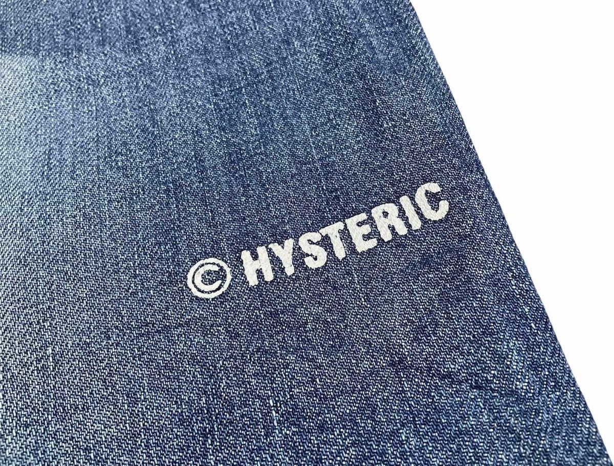 Hysteric Glamour × If Six Was Nine × Japanese Brand 🔥Y2K Archived Vintage Hysteric Glamour Evil Denim Size US 29 - 5 Thumbnail