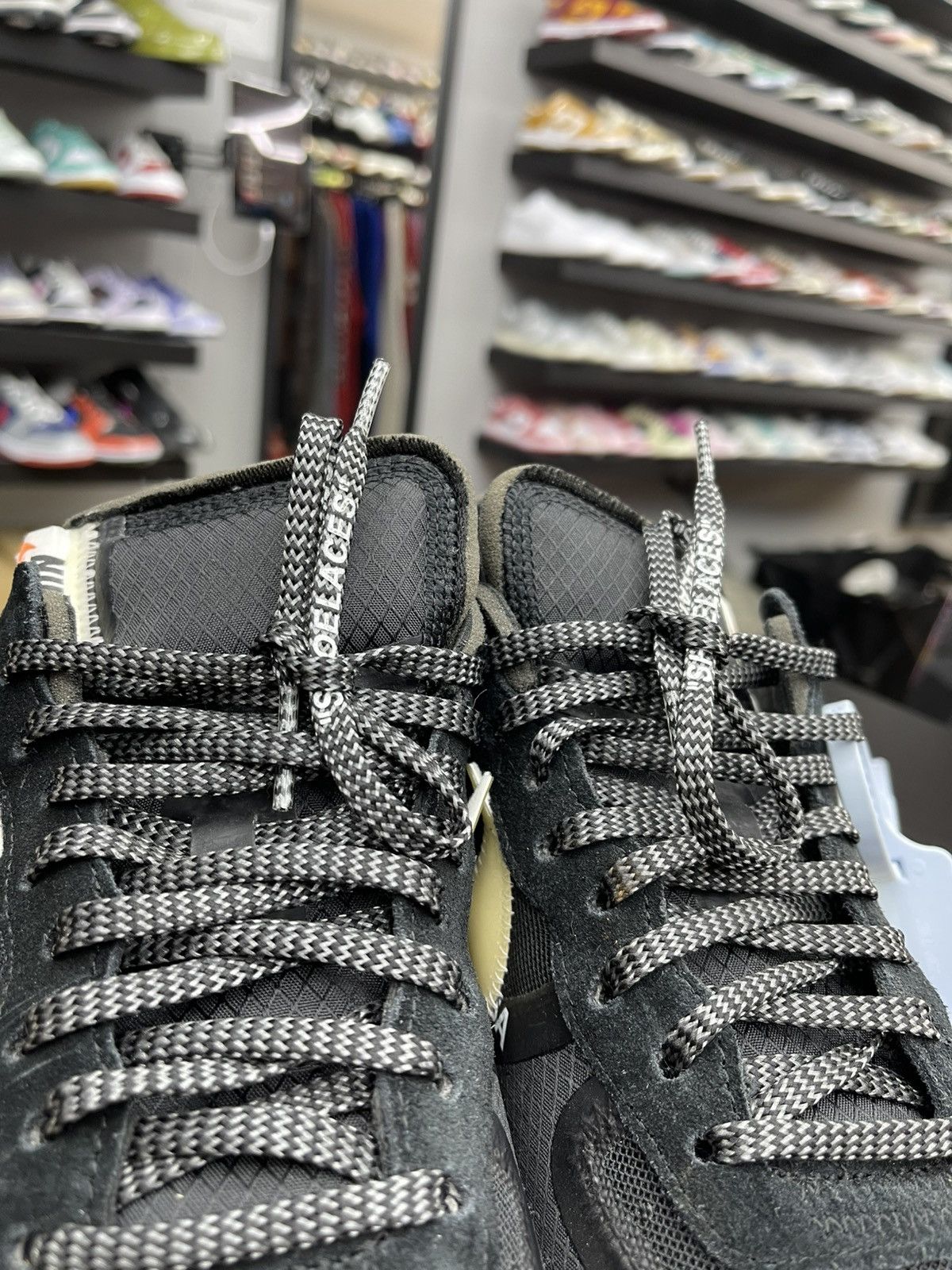 Off-White Size 10.5 - Nike Air Force 1 Off-White Black White Size US 10.5 / EU 43-44 - 7 Thumbnail