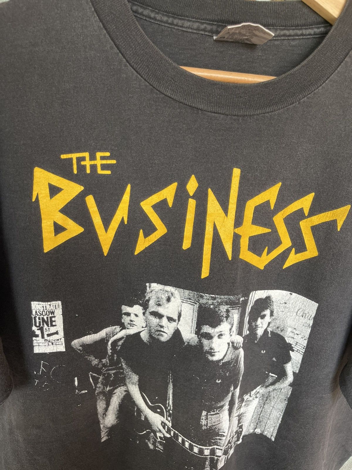 Band Tees Vintage Punk Band The Business Loud, Proud and Punk Tee Size US XL / EU 56 / 4 - 5 Thumbnail