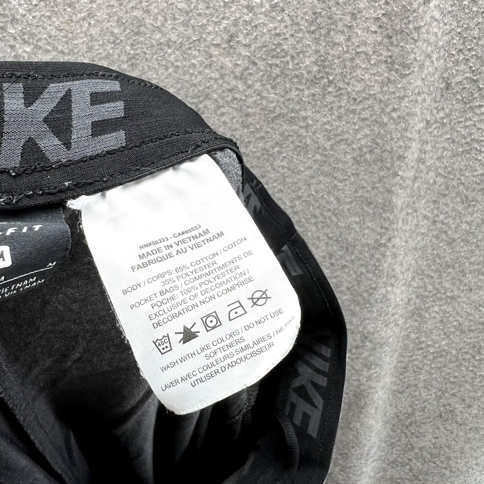 Nike Nike Shorts Men Medium Adult Gray Athletic Dri Fit Polyester Knit Casual Performance Slim Regular 7 in Inseam Mens Size US 31 - 7 Thumbnail