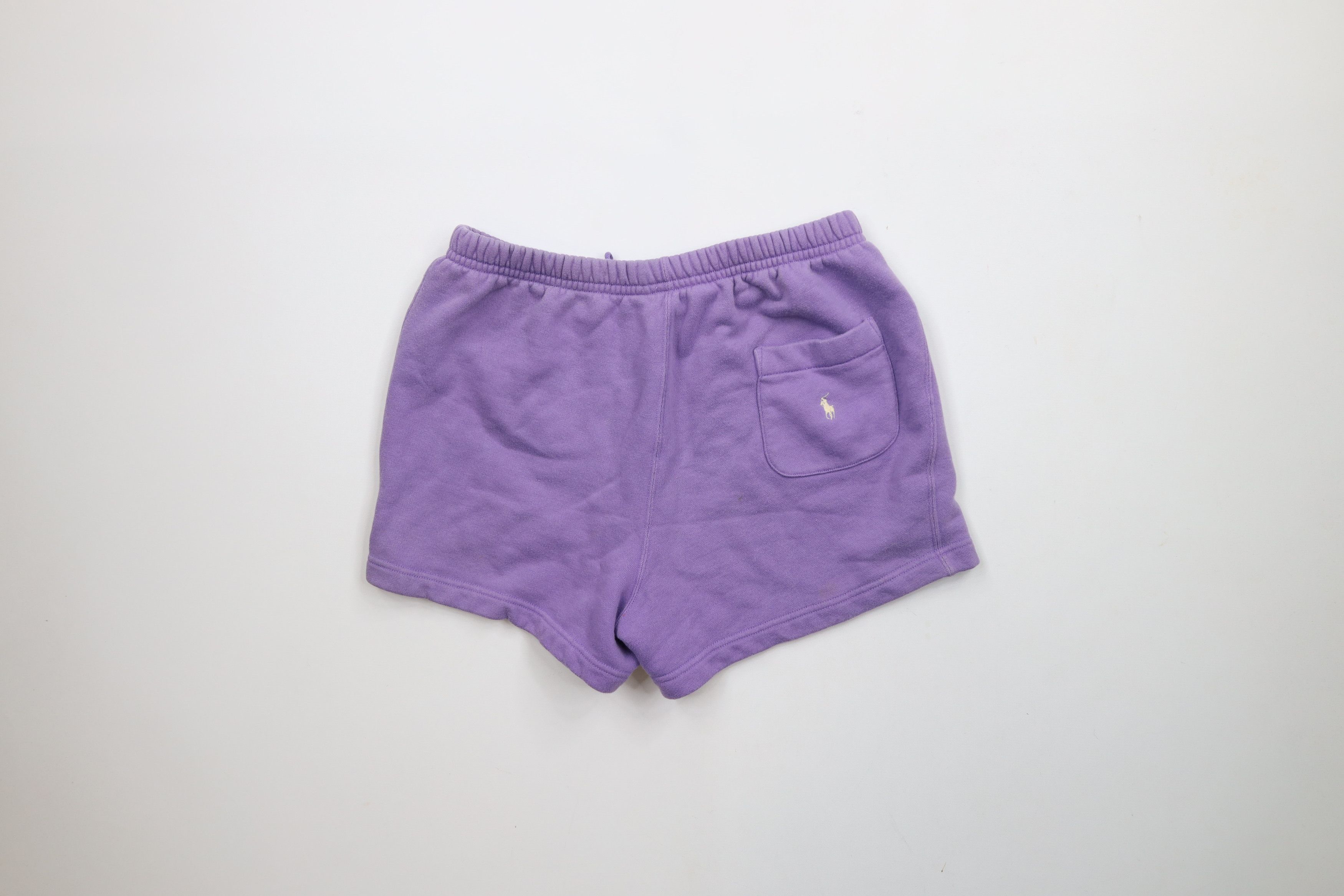 Ralph Lauren × Vintage Vintage 90s Ralph Lauren French Terry Sweatpants Shorts Size 28" / US 6 / IT 42 - 9 Thumbnail