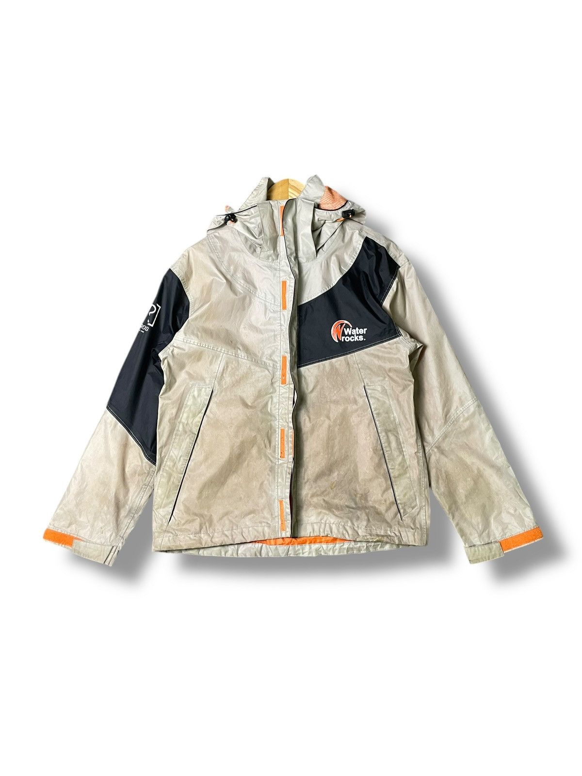 Japanese Brand × Vintage Water Rocks Brand Water Repellent Jacket (53) Size US XS / EU 42 / 0 - 1 Thumbnail