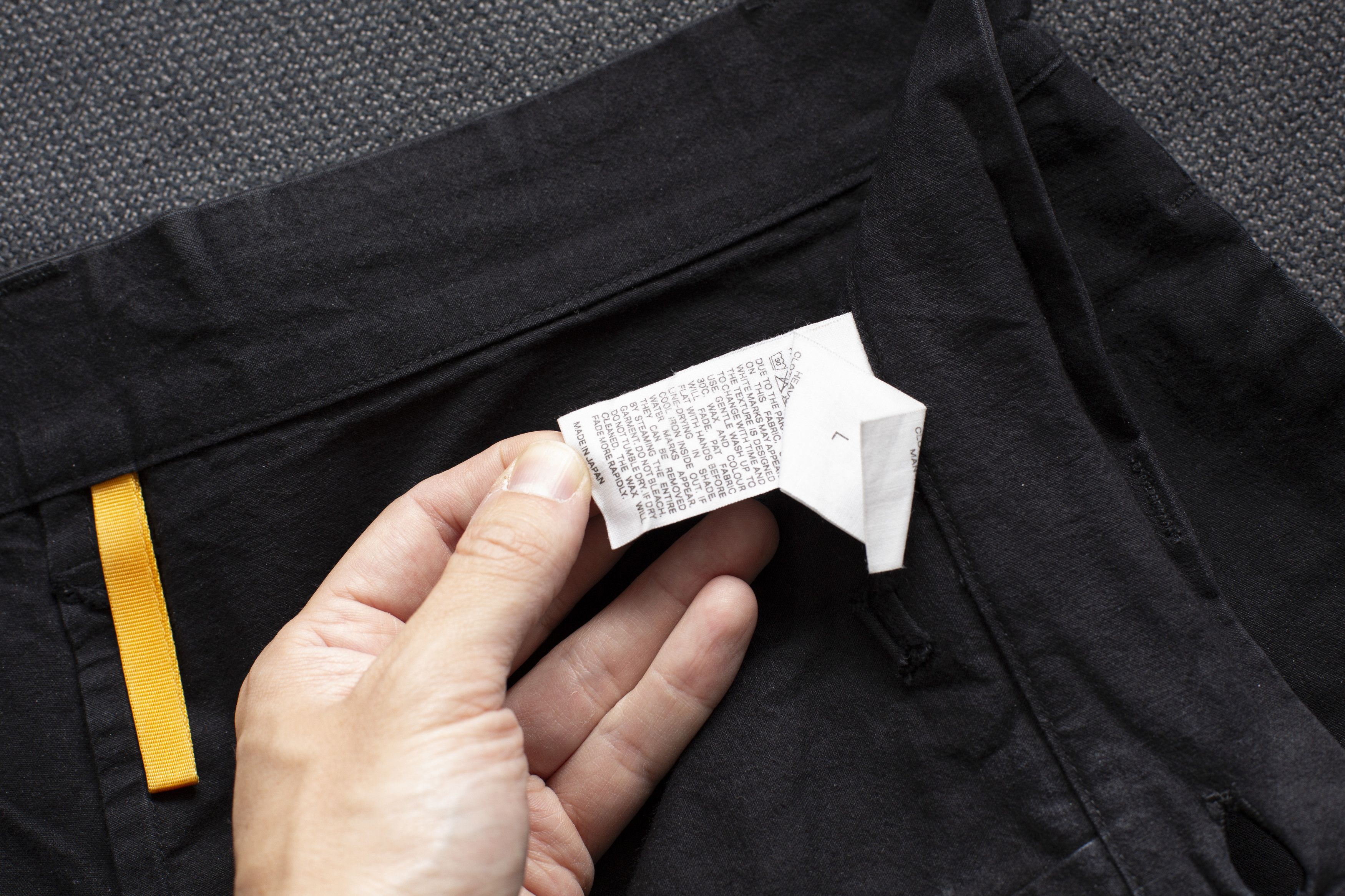 MAN-TLE R0P4 "Wide Pants" Black Wax Size US 34 / EU 50 - 12 Thumbnail