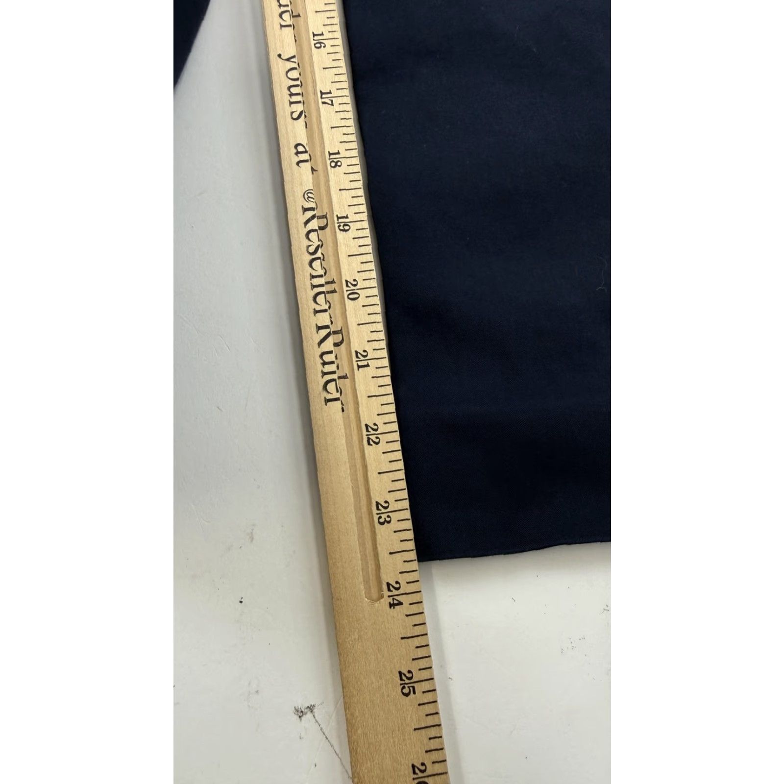 Banana Republic Banana Republic Pants Women Cropped Wide-Leg Culottes Belted Navy 2 Regular Inseam 23.5in Stretch Twill Pocketed Mens? Size 26" / US 2 / IT 38 - 7 Thumbnail
