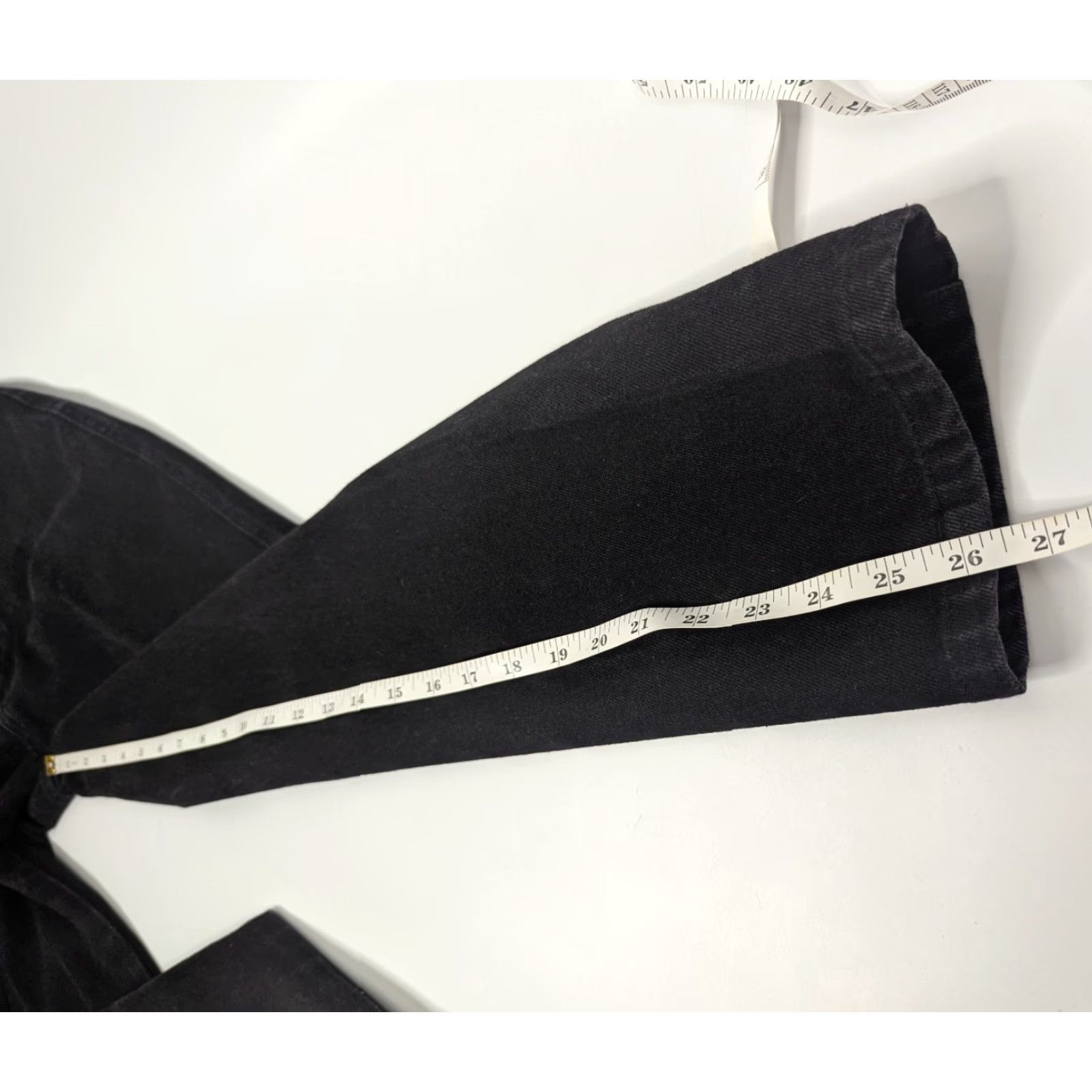 Vintage VINTAGE Rockies Jeans Womens 28/7 Black High Rise Straight Denim Jeans Women 28/7 Black Vintage Rocky… Size 28" / US 6 / IT 42 - 7 Thumbnail